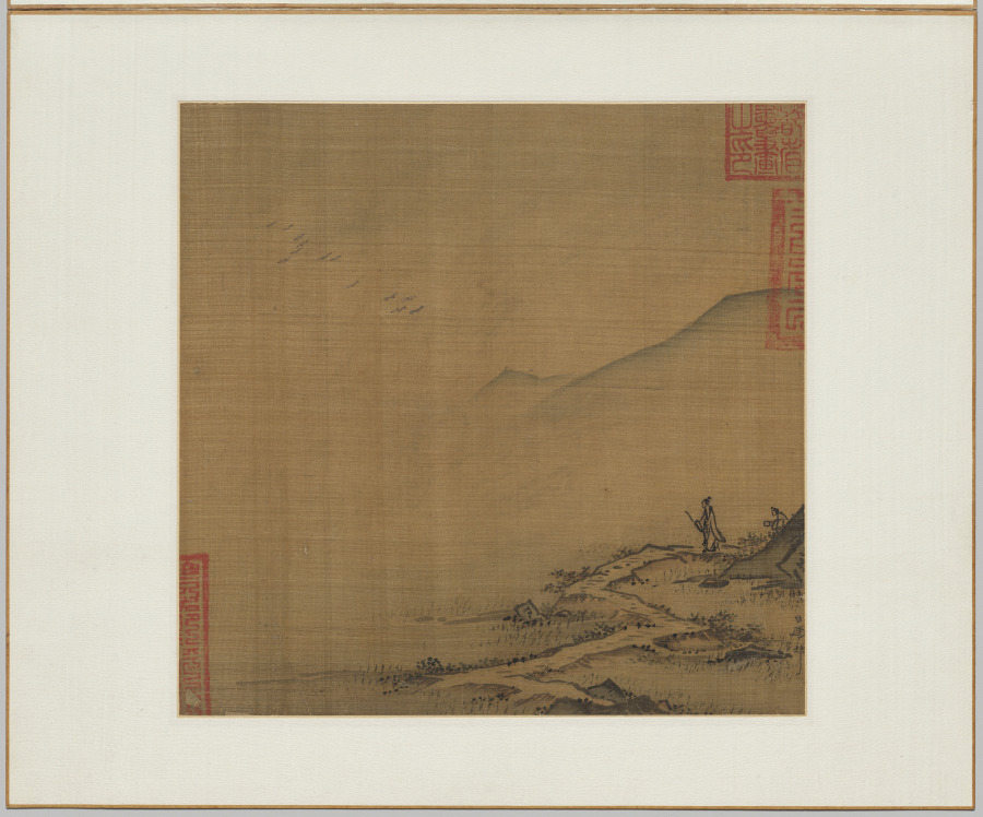 春郊回雁圖 · 馬麟