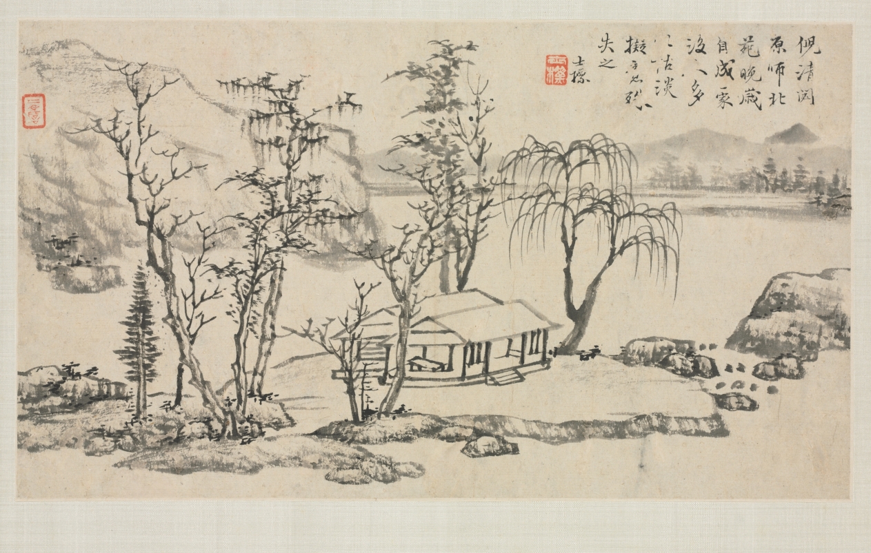 四季山水圖冊 · 查士標