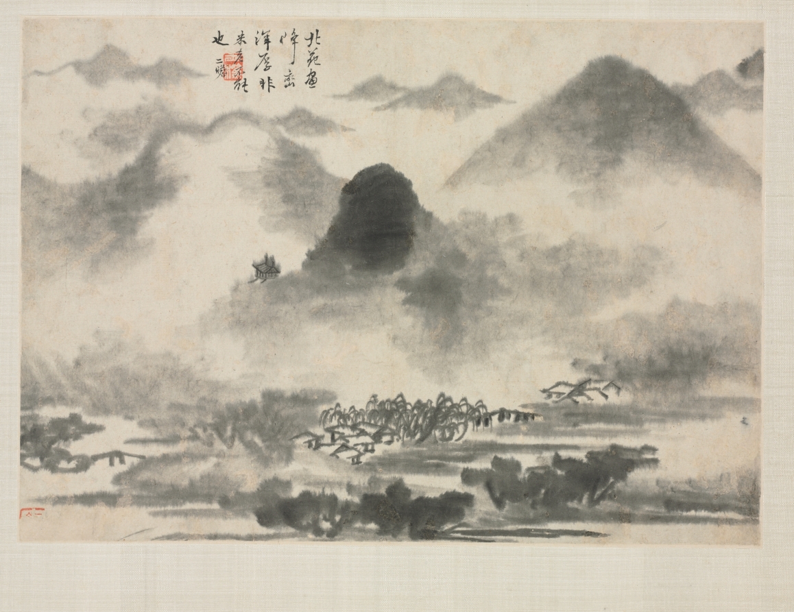 四季山水圖冊 · 查士標