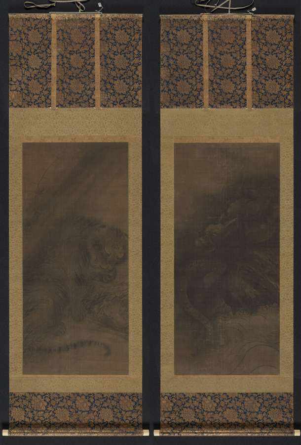 龍虎圖 · 法常 牧谿