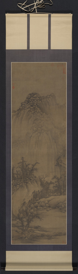 溪山蘭若圖 · 巨然
