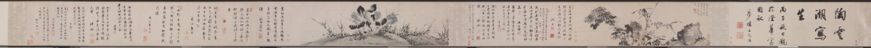 菊花白菜圖 · 陶成