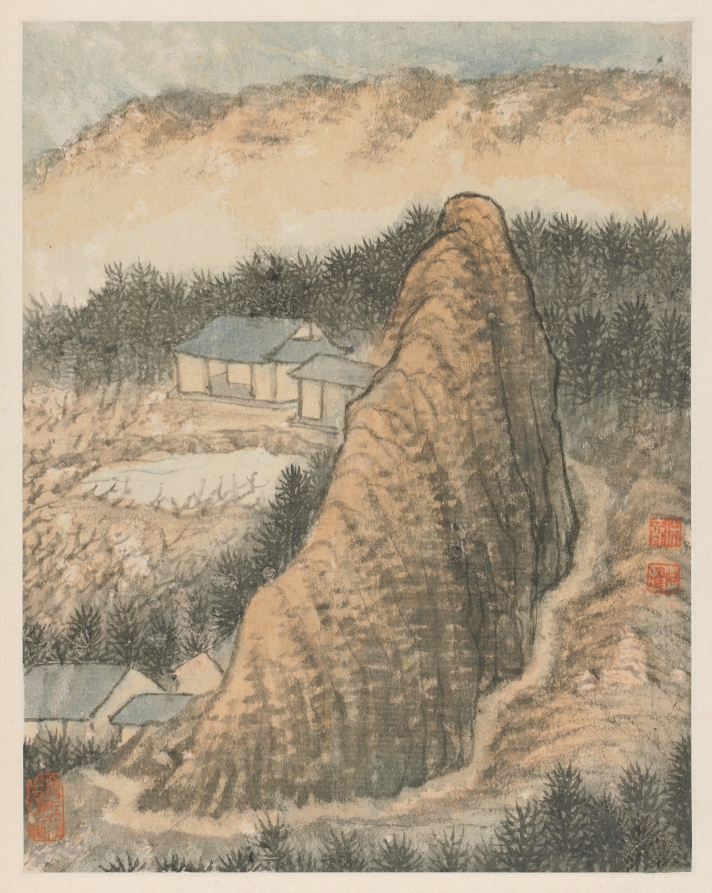 秦淮憶舊圖冊 · 石濤