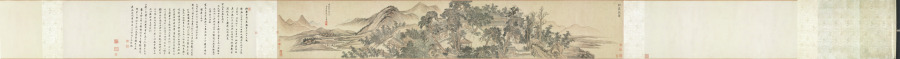 松喬堂圖 · 王翬
