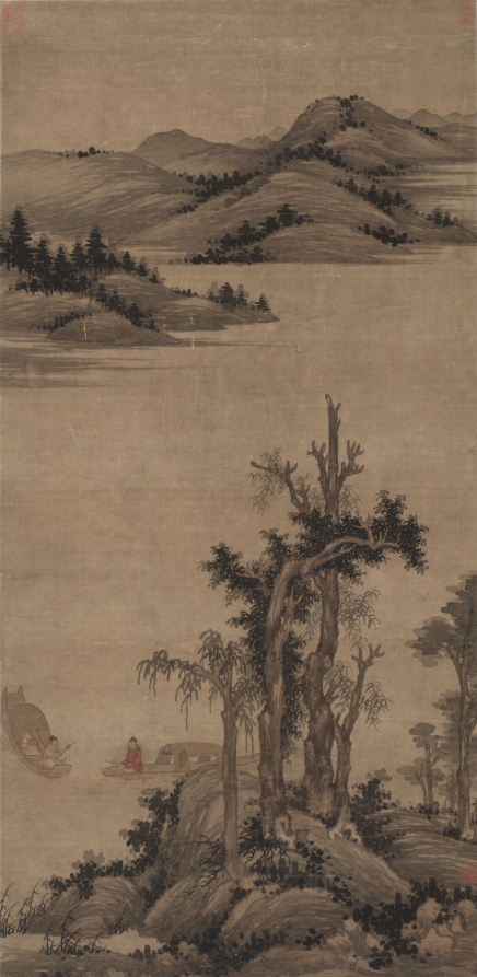 溪山漁隱圖 · 趙雍