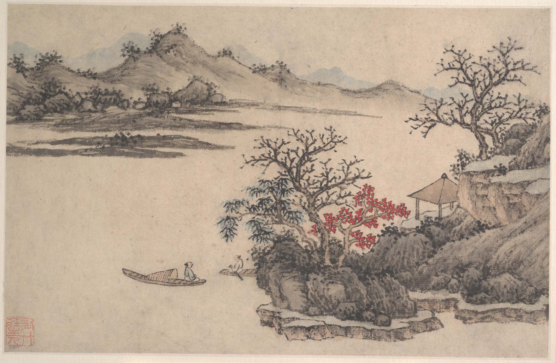 Landscape with Autumn Foliage · Shen Zhou